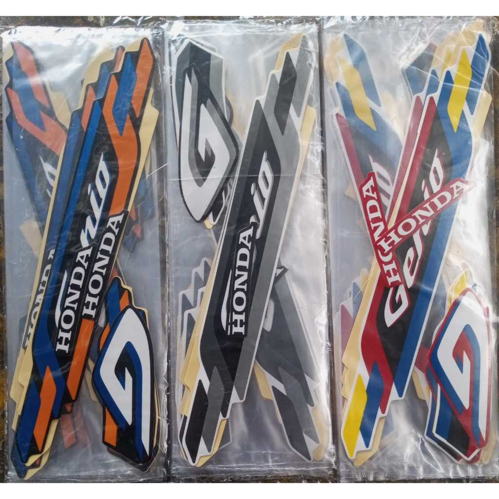 STIKER STRIPING MOTOR GENIO CBS 2026