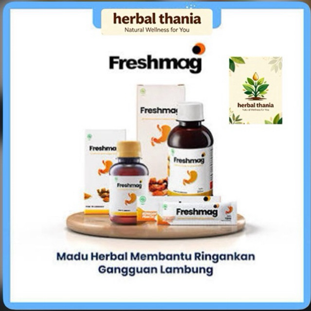 FRESHMAG Madu Lambung FRESH MAAG Obat Sakit Maag FRESMAG FRESH MAGH Gerd Asam Lambung Tinggi Kronis