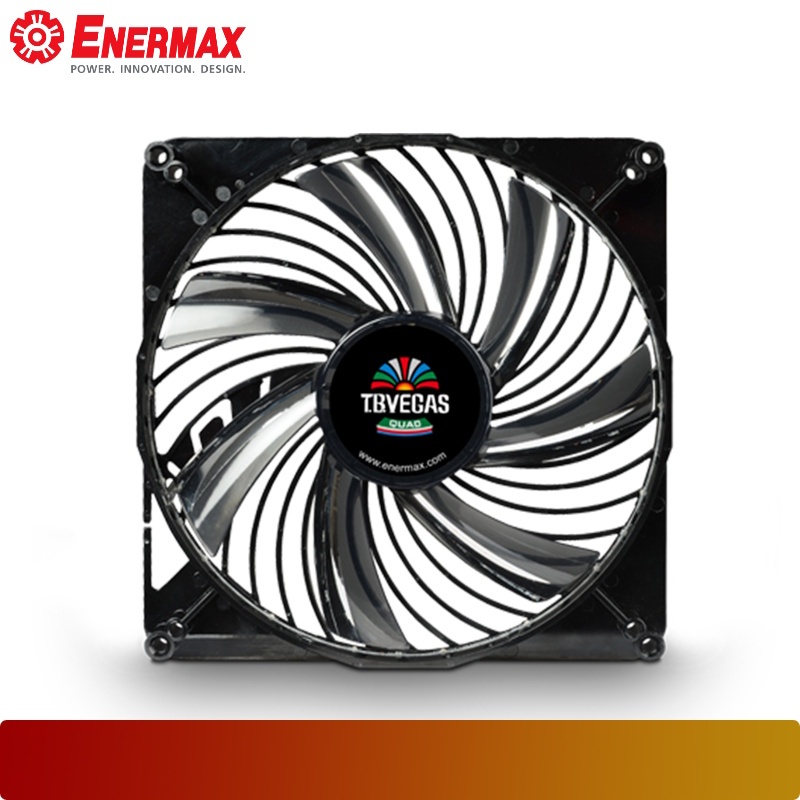 Enermax T.B.VEGAS QUAD | 18cm giant fan for better cooling performance