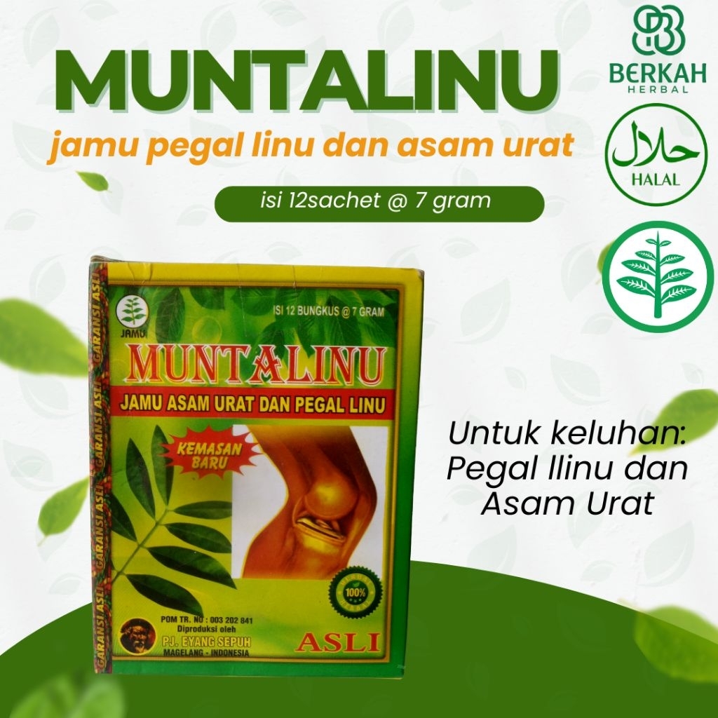 Muntalinu-jamu Asam Urat dan Pegal Linu
