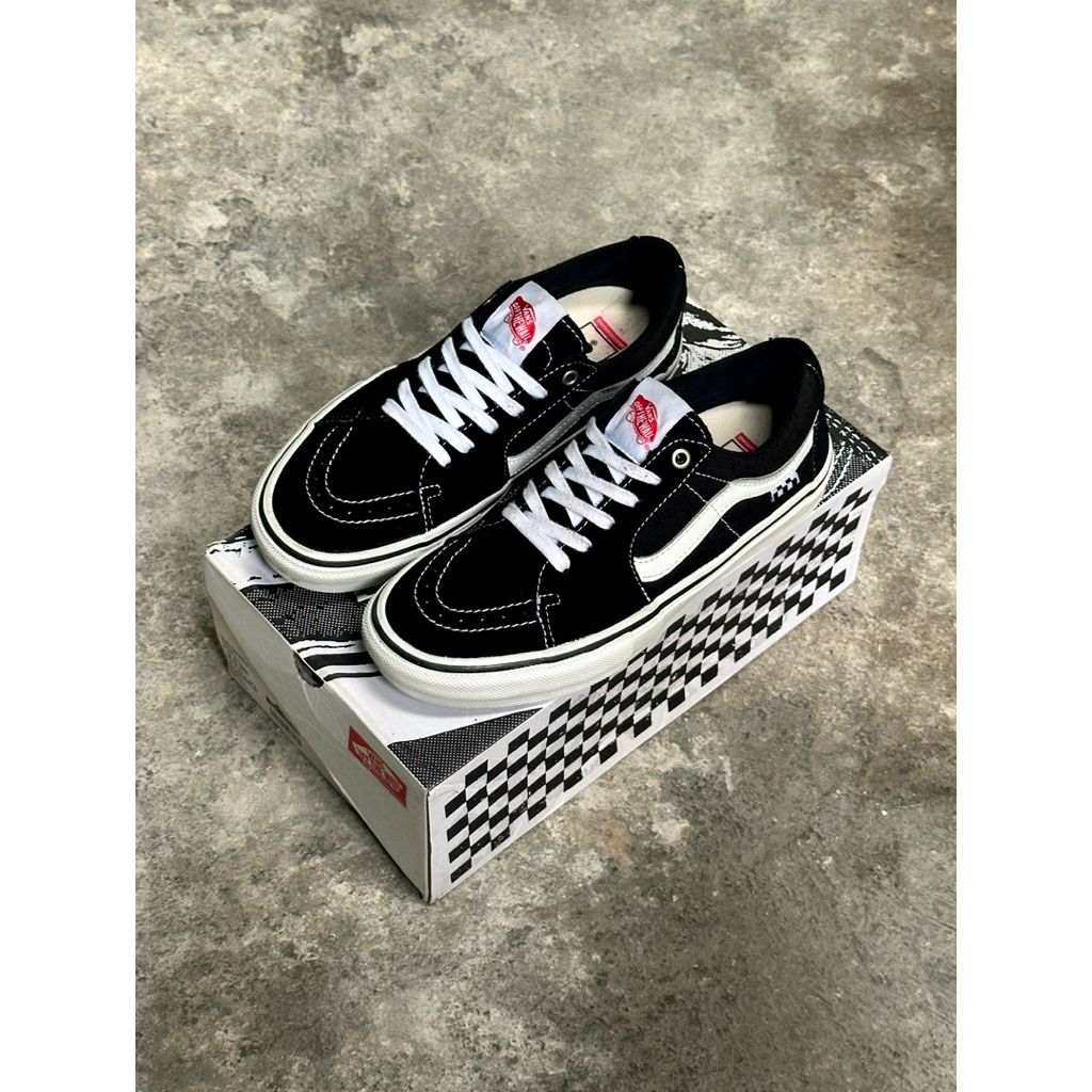 VANS SK8 LOW SKATE BLACK&WHITE