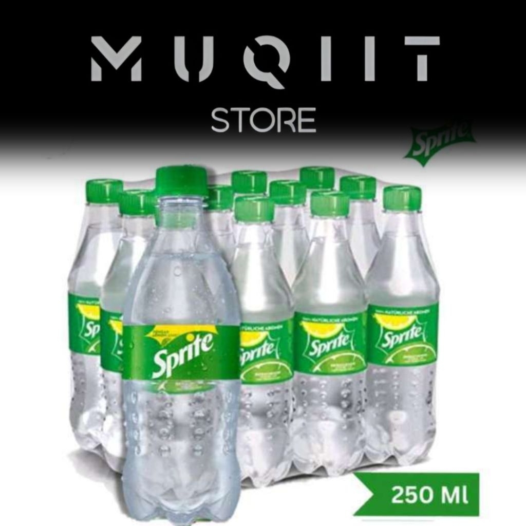 Sprite Minuman Botol 250ml isi 12 (1 Lusin)