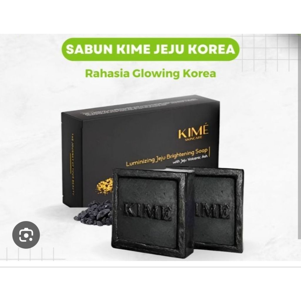 Sabun Pembersih Wajah Kime Skincare - Mencerahkan & Melembabkan Kulit