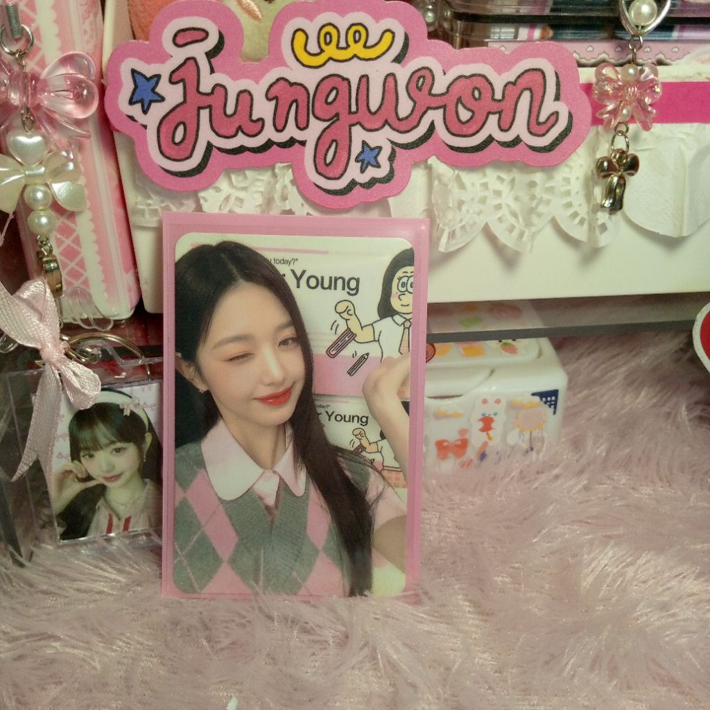 WONYOUNG HAPA KRISTIN OFC PHOTOCARD — READ DESC