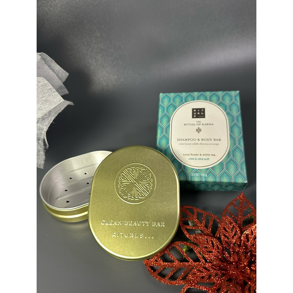 RITUALS The Ritual of Karma – Shampoo & Body Bar 100g + Travel Box