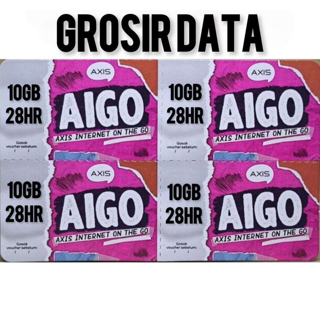 Voucher AXIS AIGO 10GB