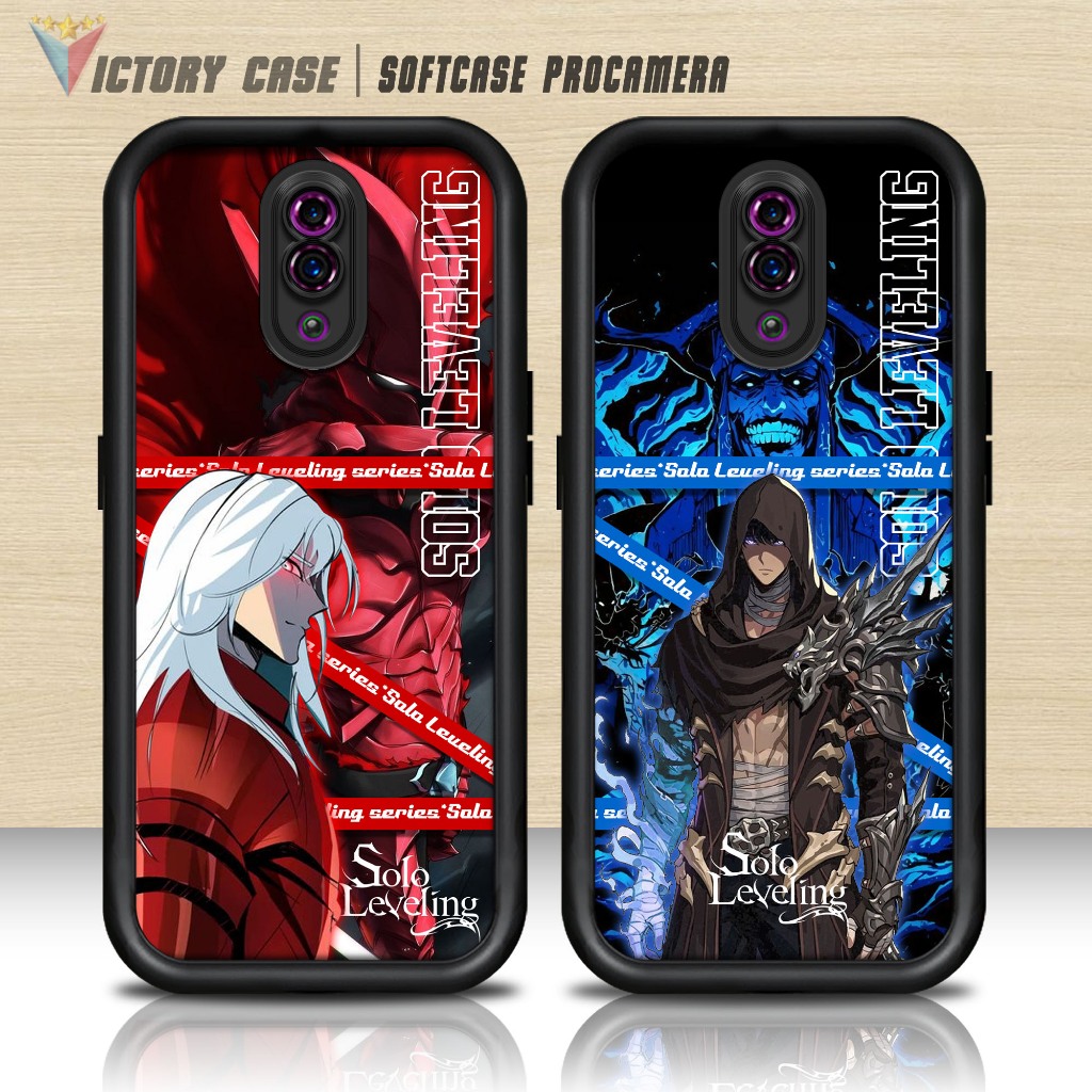 Softcase Glass kaca untuk OPPO RENO 1 RENO RENO 64 PCAM00 PCAT00 CPH1917 SOLO LEVELING Casing Handph
