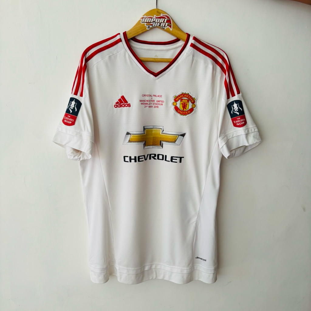 Adidas Manchester United 2016 FA Cup Final Rooney Original Jersey