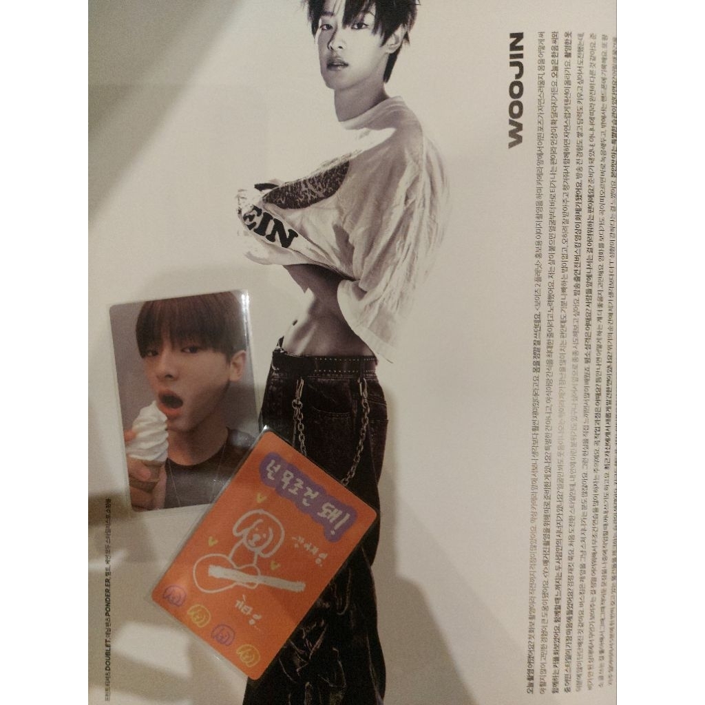 MAJALAH Y + PC BOYS PLANET S2 KANG WOOJIN