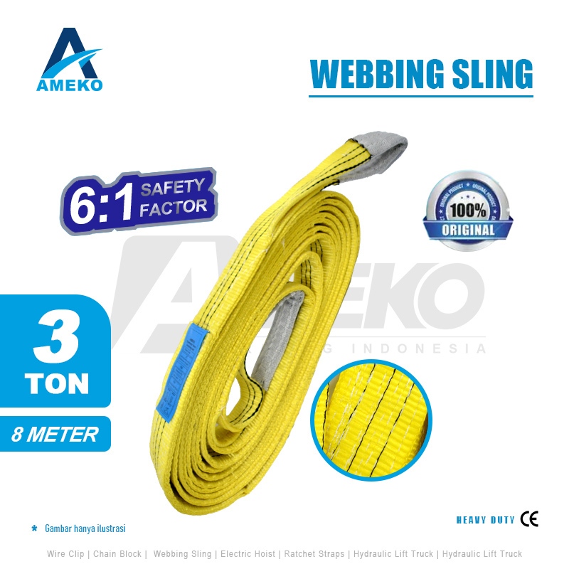 WEBBING SLING 3 TON
