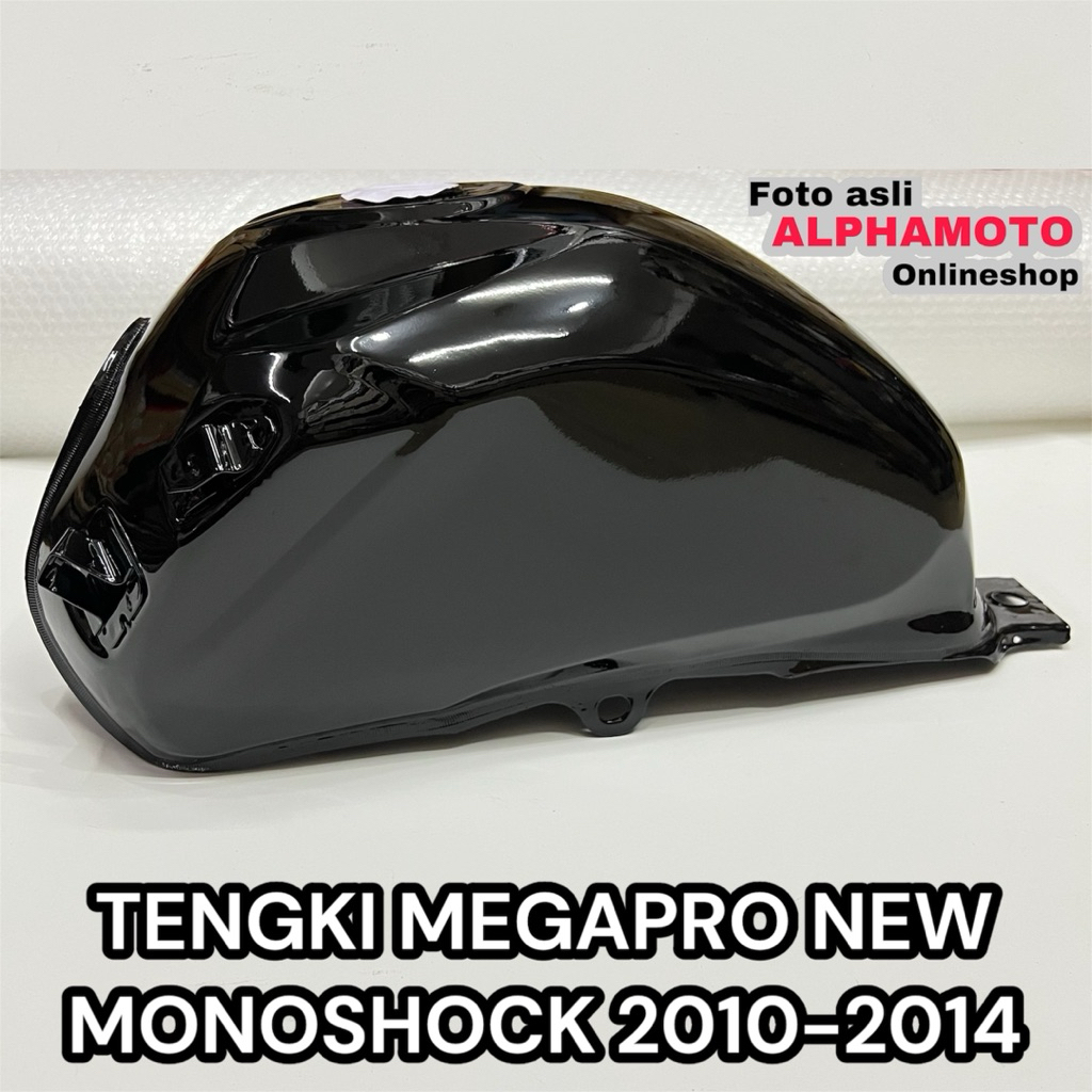 Tangki New Megapro Monoshock Tengki Mega Pro tanki 2010 2011 2013 Standar Hitam 17510-KYE-900BNS