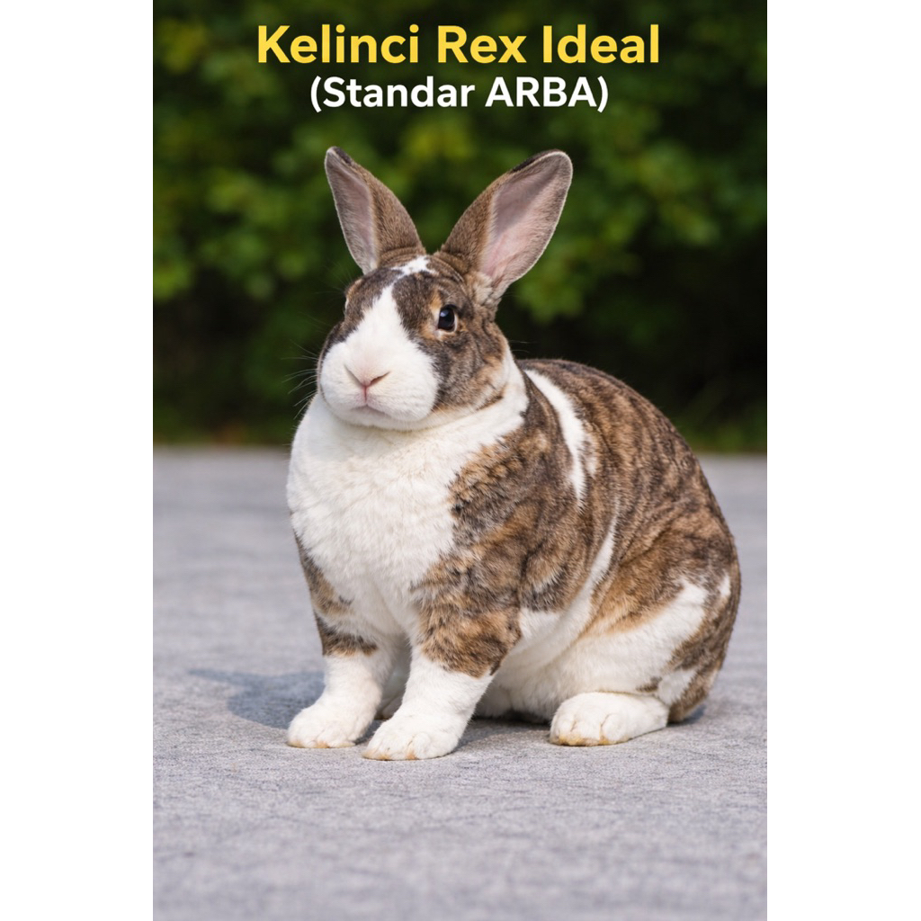 KELINCI REX DEWASA UMUR 9- 1 TAHUN JANTAN/BETINA