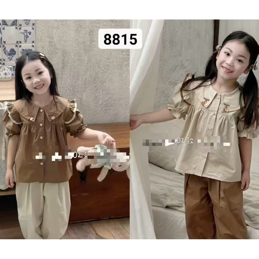 set katun dengan celana kulot