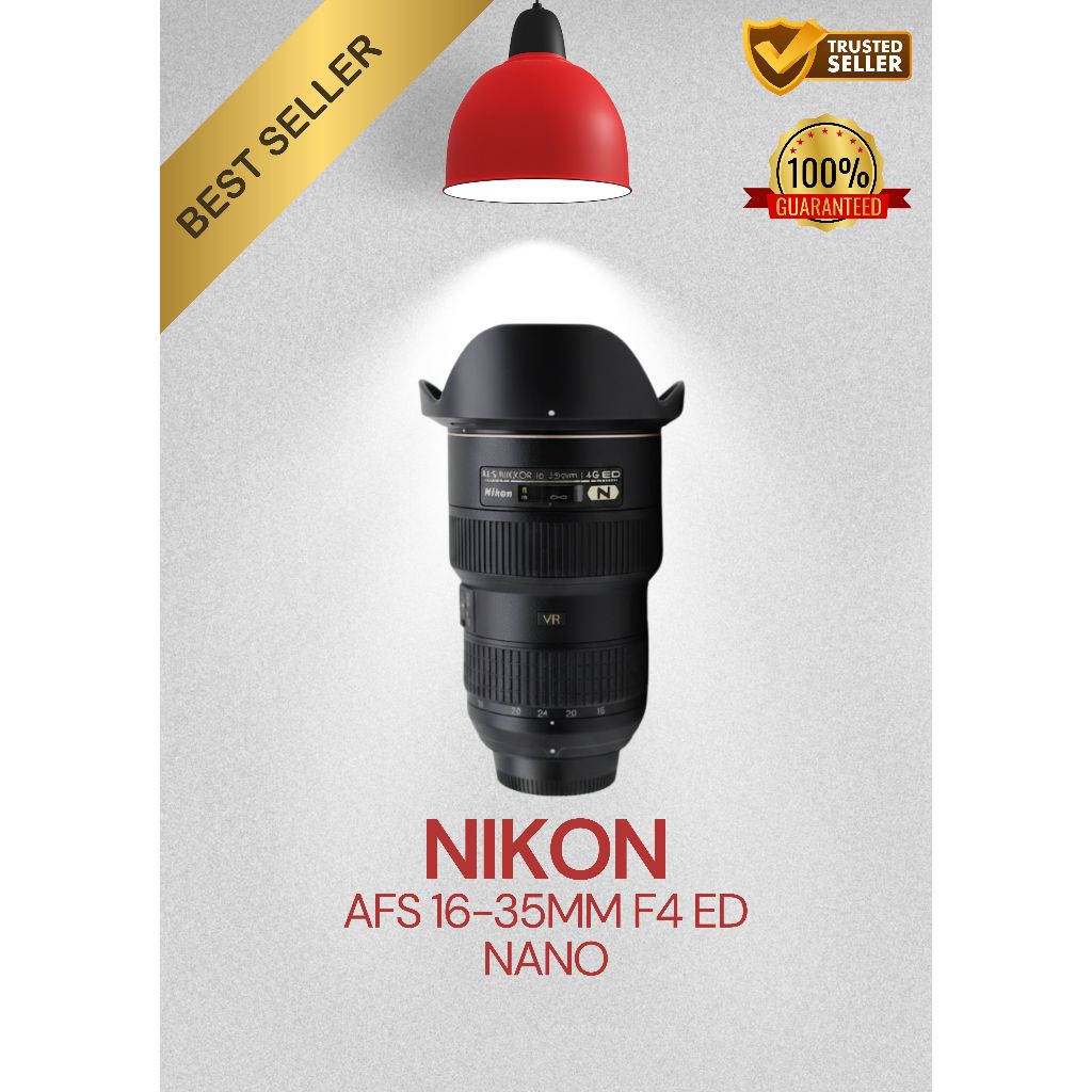NIKON 16-35MM F4 G VR ED NANO