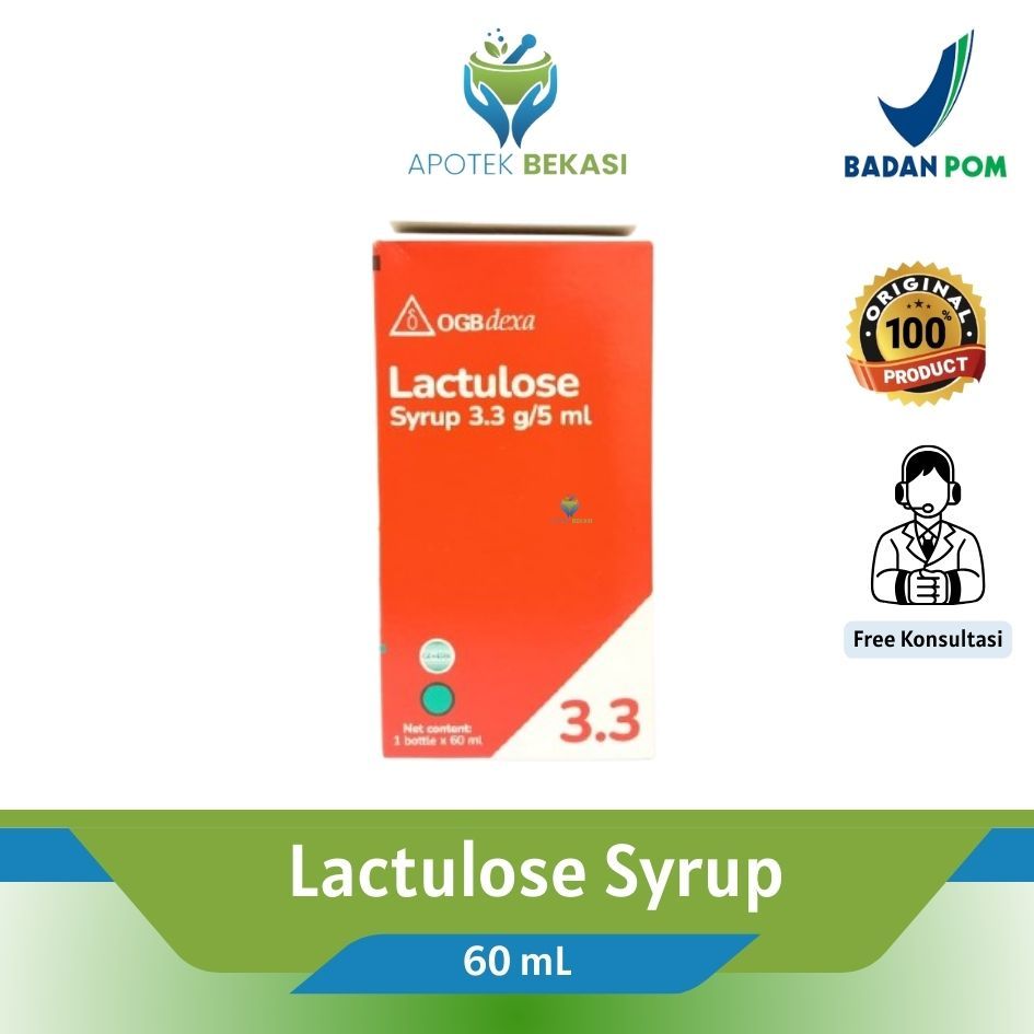 Lactulose Dexa 3.3g/5ml Syrup - 60 mL
