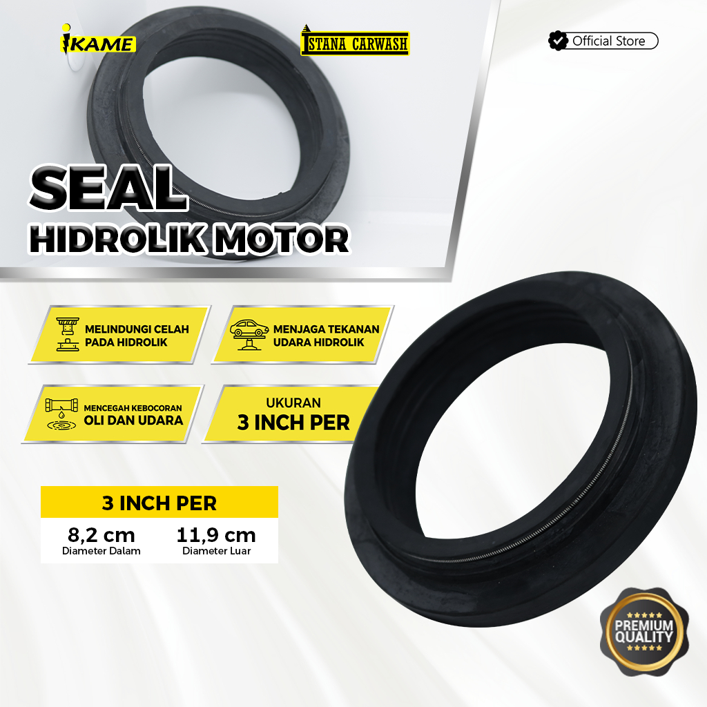 Ikame Seal Hidrolik motor dengan Spring per kawat