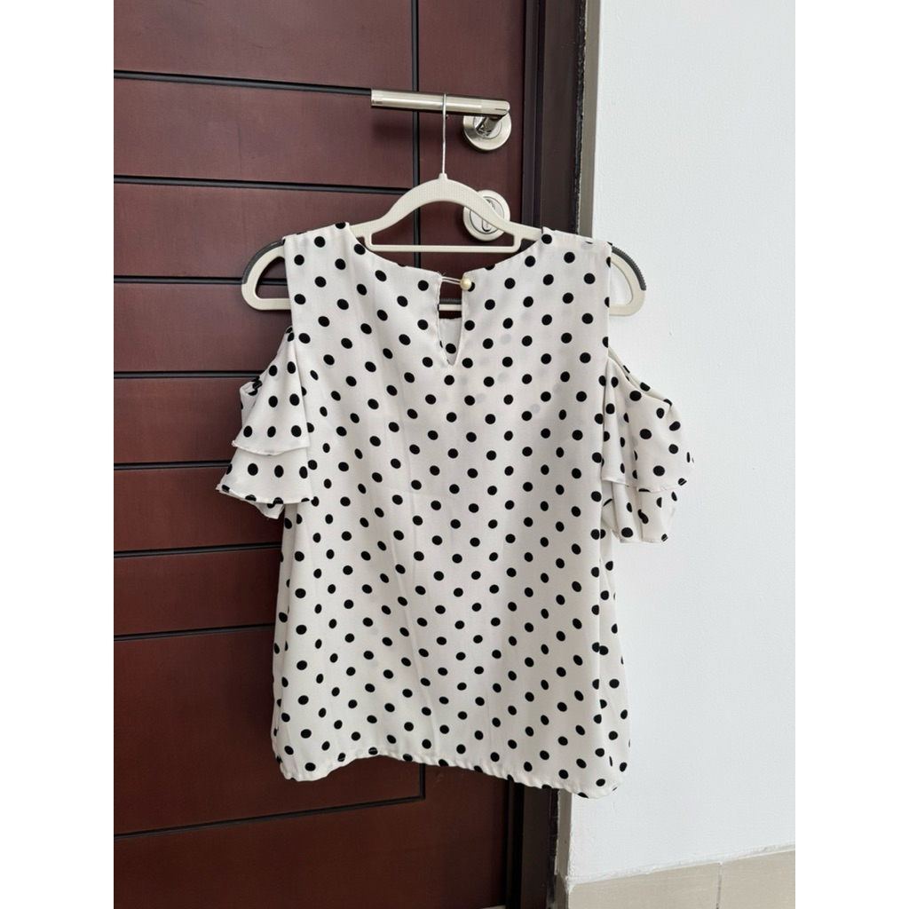 Top Polkadot - Atasan Wanita Polkadot