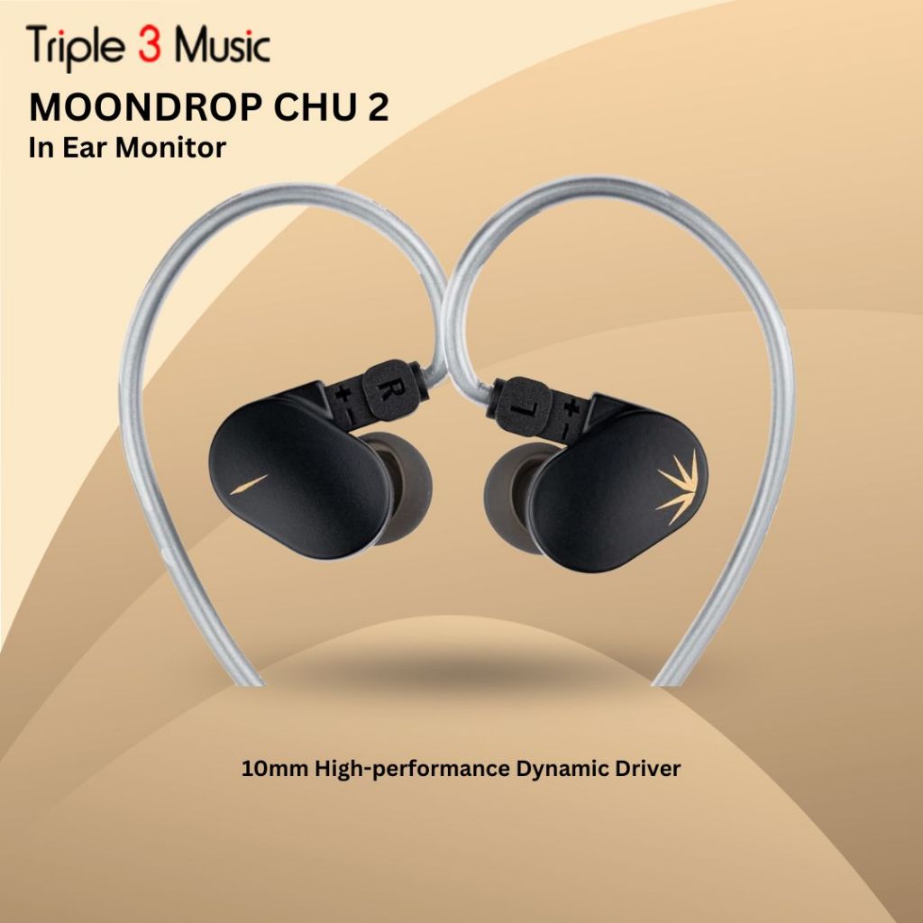 Moondrop CHU2 / CHU 2 / CHU II Dynamic Driver in Ear Monitor Earphone