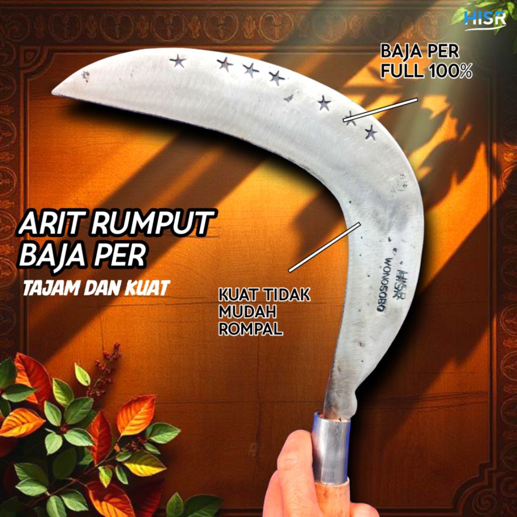 Arit baja per full baja berkualitas tajam dan kuat