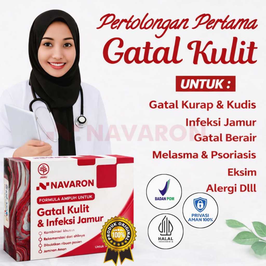 NAVARON Ampuh Atasi Gatal Kulit Eksim Psoriasis Panu Gatal Menahun Gatal Seluruh Tubuh Dalam 3 Hari