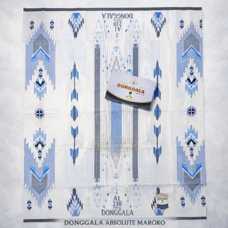 Limited Stock Sarung Donggala Absolute Maroko Motif Viral Untuk Pria Dewasa