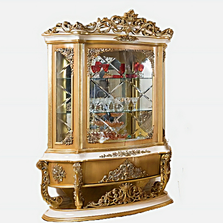 Lemari Hias Luxury mewah furniture Jepara