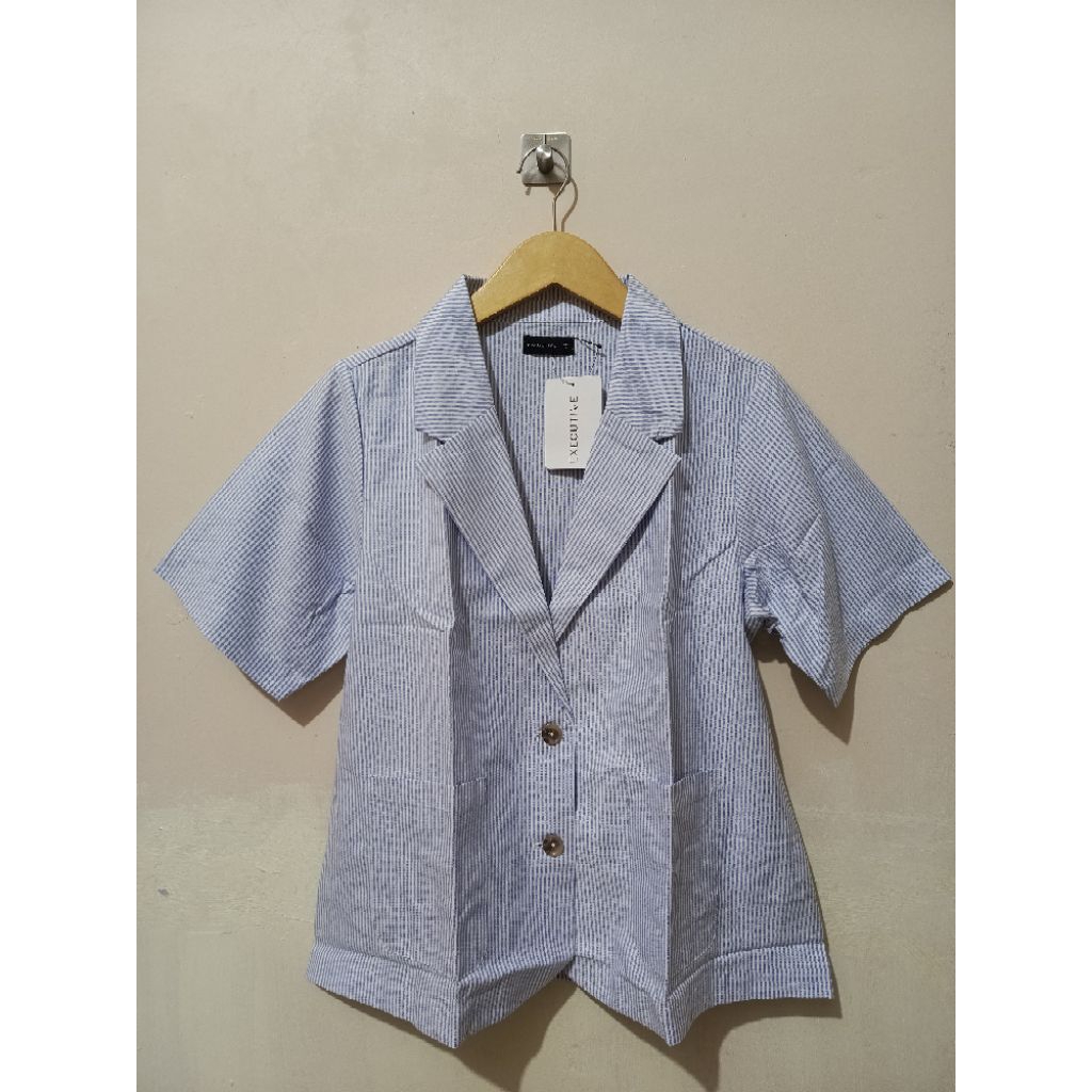 EXECUTIVE BLAZER WANITA BOXY LENGAN PENDEK ORIGINAL