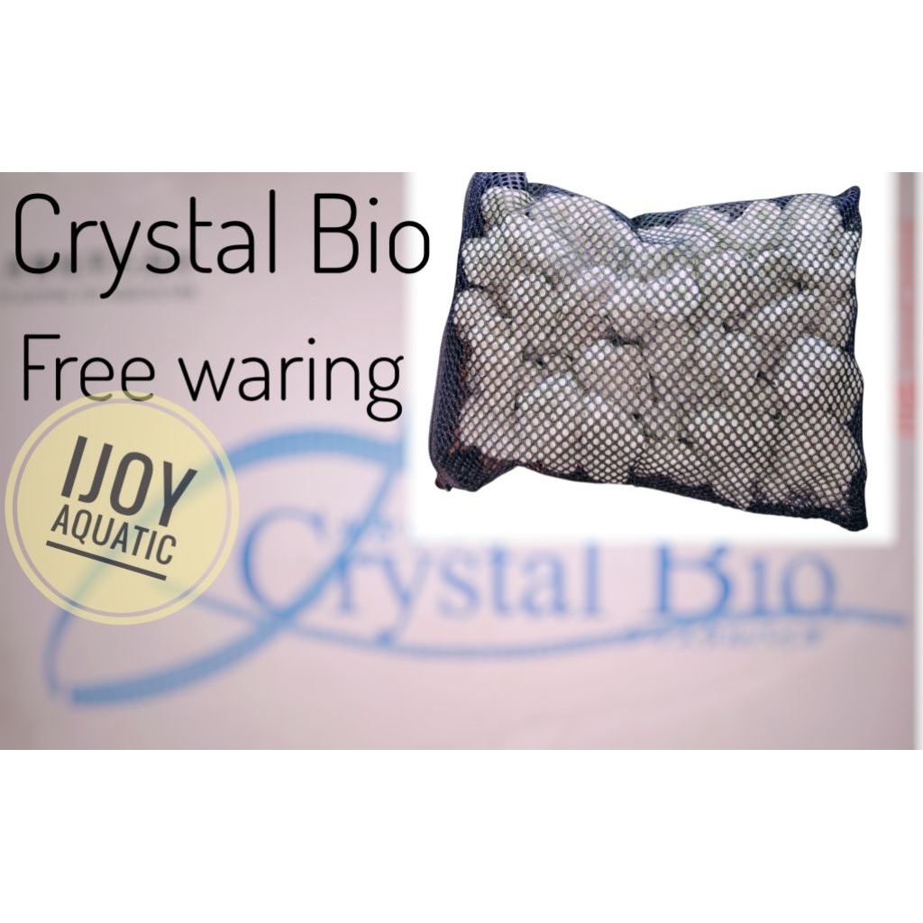 CRYSTAL BIO bio kristal media filter akuarium kolam made in Japan