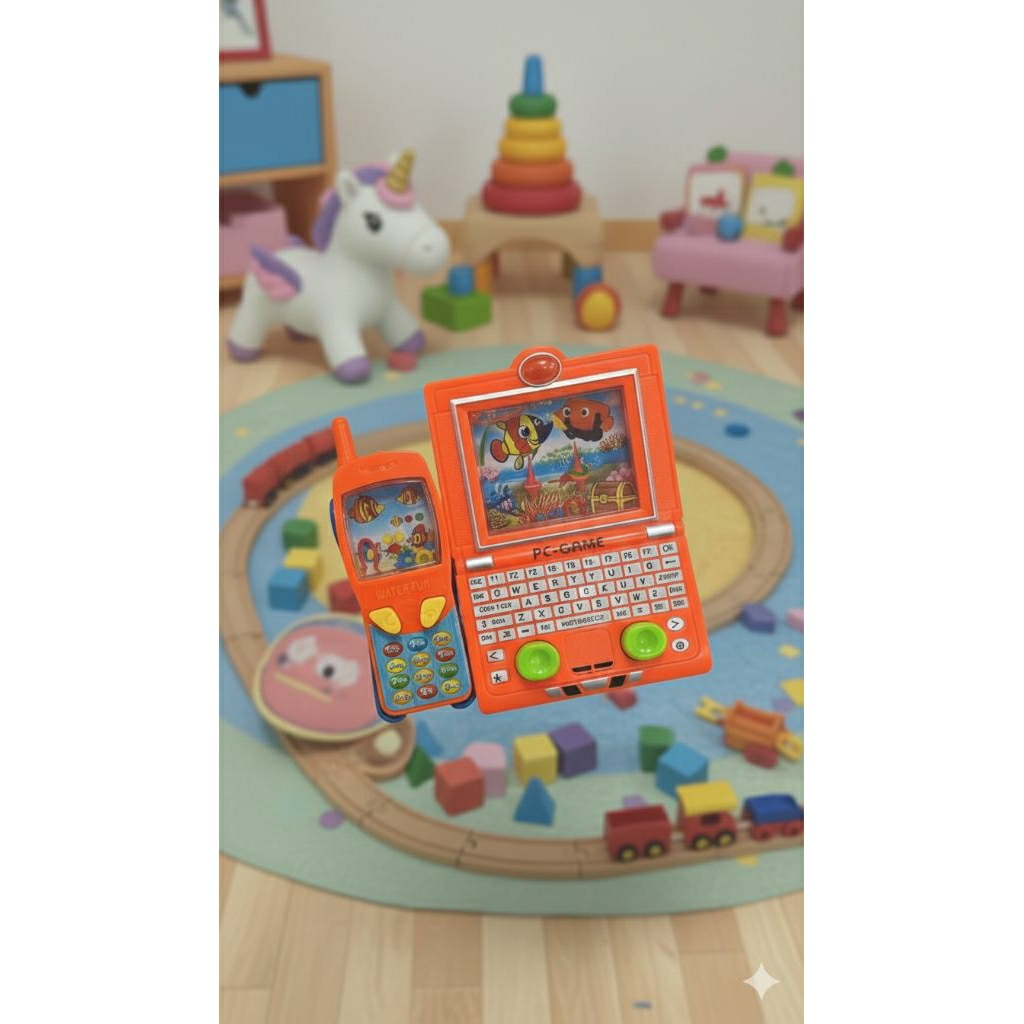 Mainan Game Air/Mainan Gimbot air/Game Air Avenger/Game Air Setir/water game/Game Air Laptop