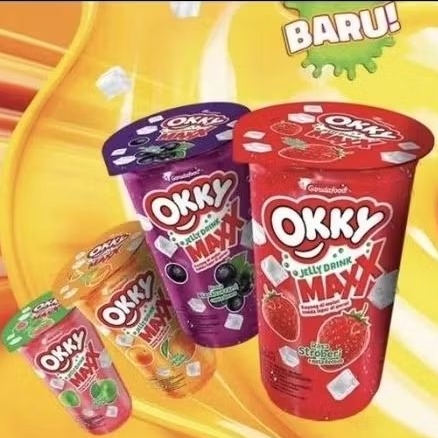 Okky Jelly Drink Maxx 220ml (1 dus isi 24 cup)