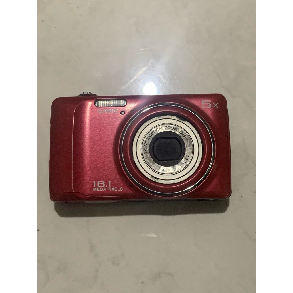 Kamera Rusak Casio Merah