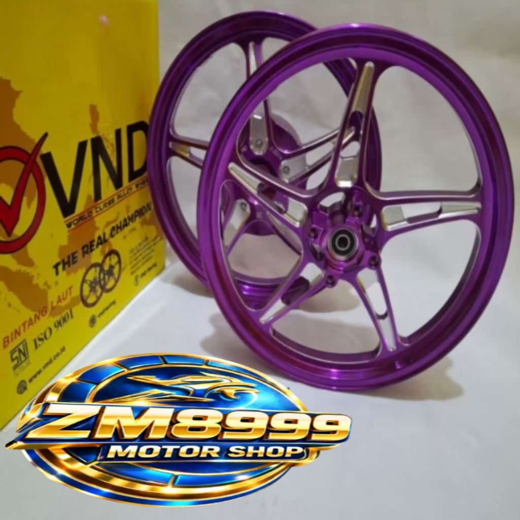 VELG RACING VND BINTANG LAUT RING 14 UK 1.60 & 1.85/BEAT VARIO 110 SCOOPY SPACY GENIO VND BINTANG LA