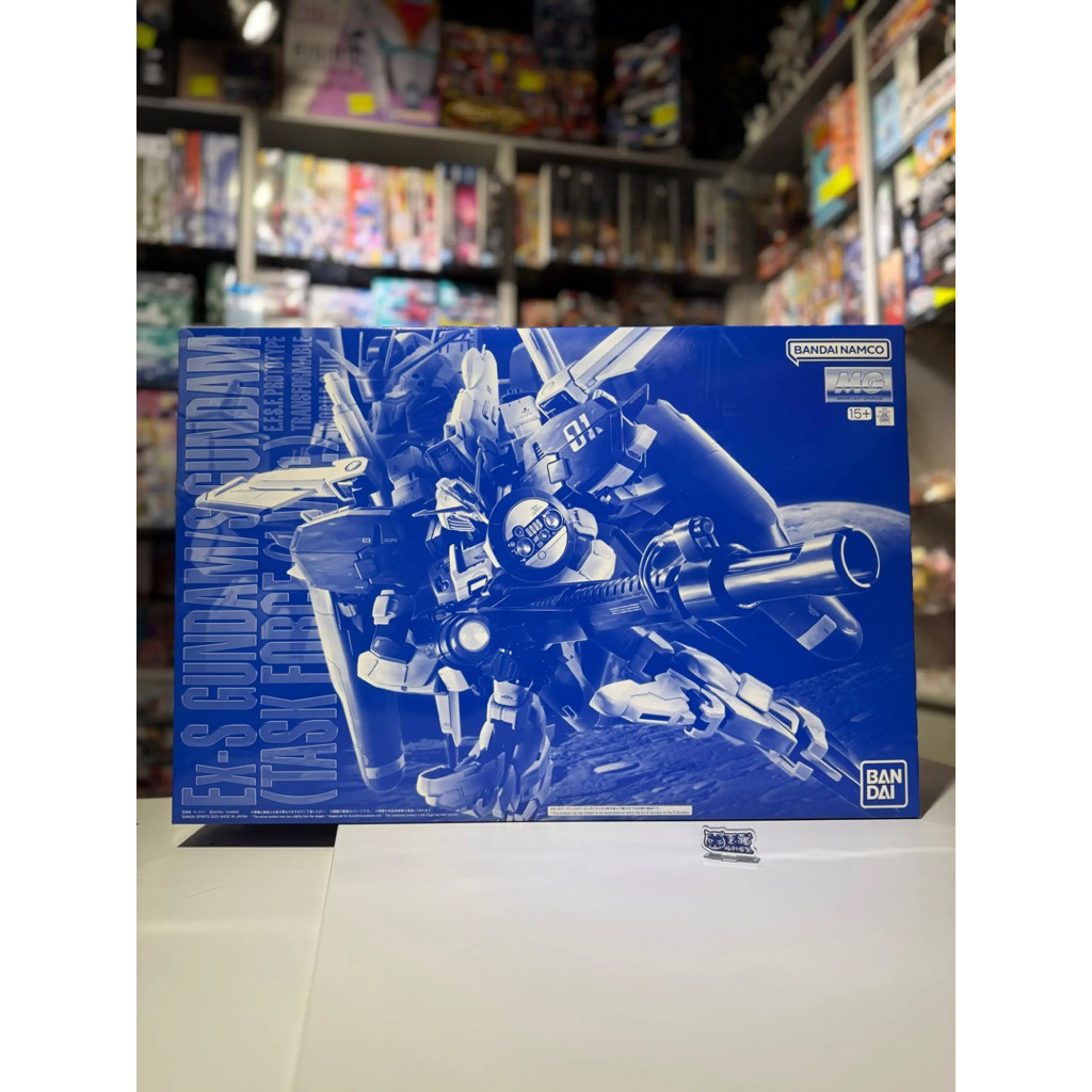 MG Ex-S Gundam / S Gundam (Task Force Alpha Ver.) Model Kit Figure P-Bandai