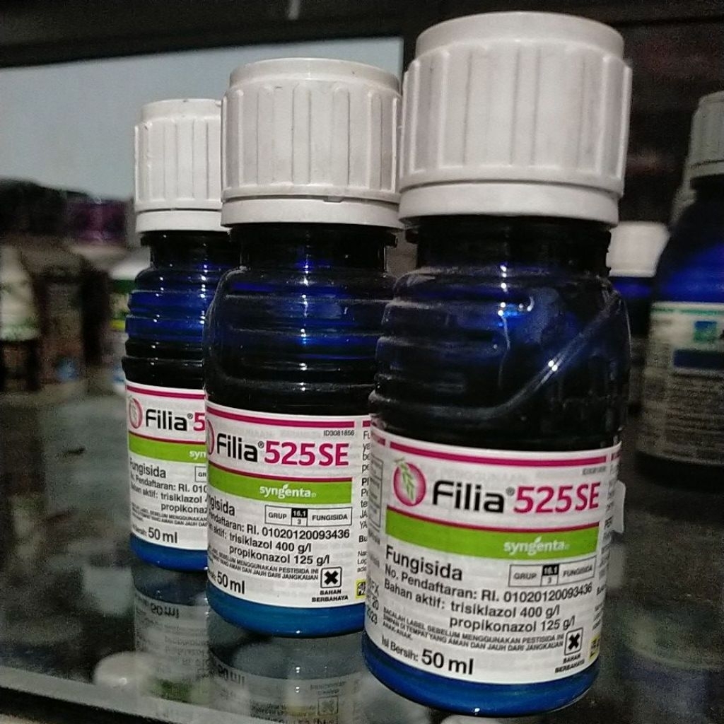 Fungisida Filia 50 ml pencegah penyakit blas pada padi