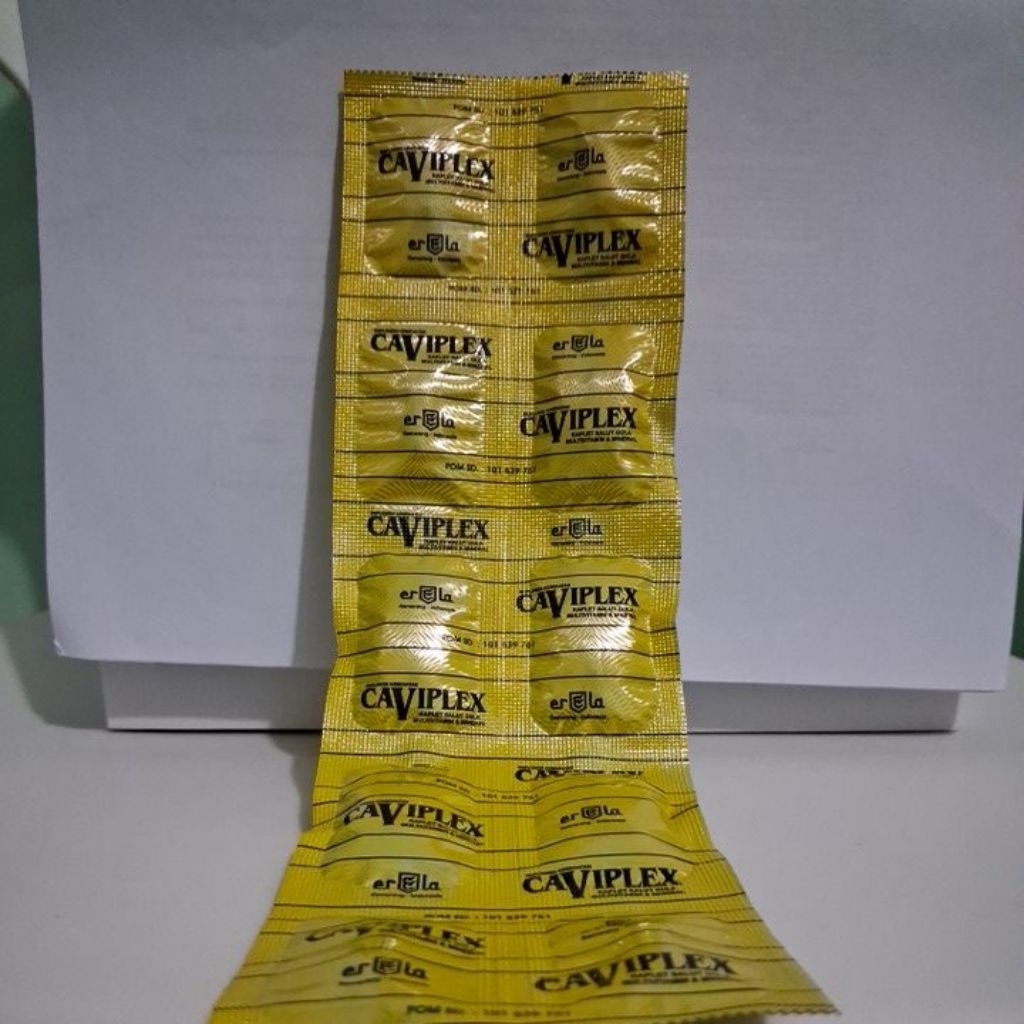 Vitamin Caviplex 1 Strip 10 Tablet