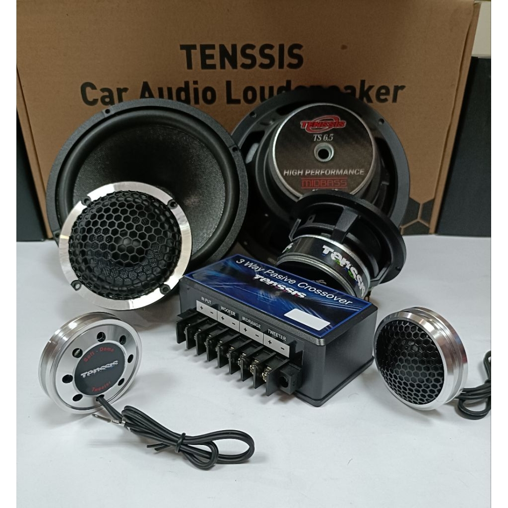 Speaker 3way Tenssis Include Crossover 3way