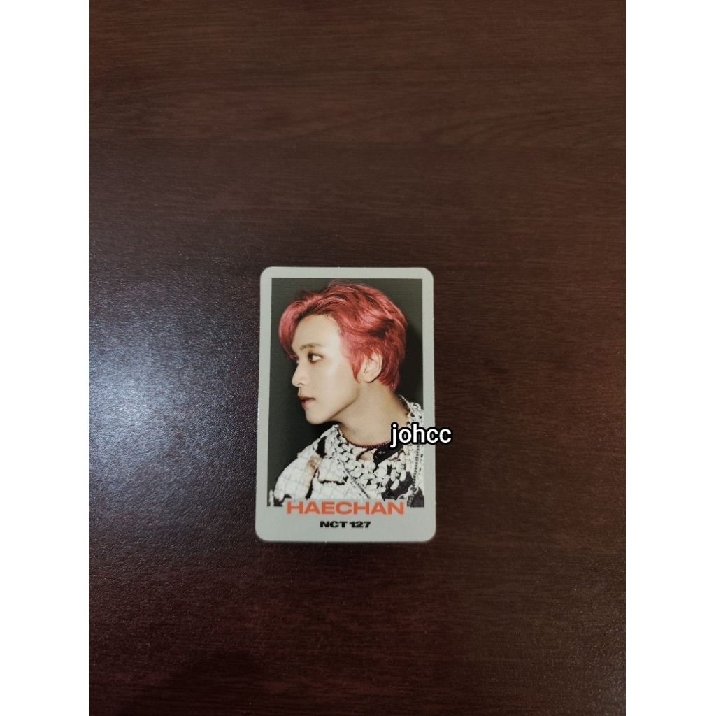 Haechan - 2 Baddies NCT127 Trading Card B Vers