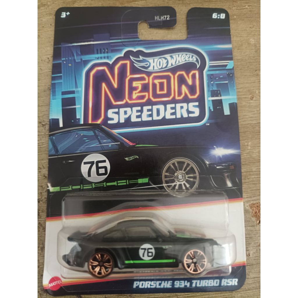 Porsche 934 Turbo RSR - Neon Speeders - Hot Wheels