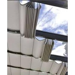 PROMO Awning Kain Premium Tahan Panas Hujan Kanopi Buka Tutup Otomatis