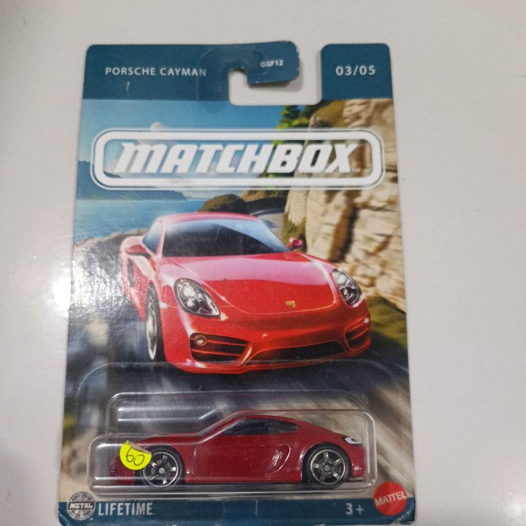Matchbox Porsche Cayman Merah