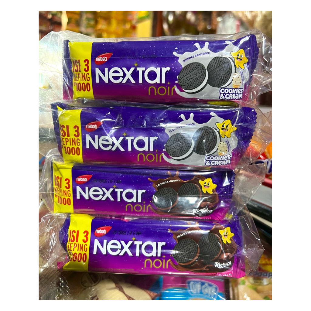 Nextar Noir Renceng 10 Bungkus
