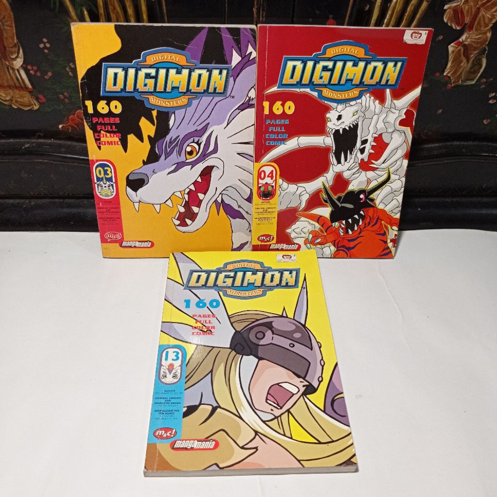 komik digimon digital monsters (cabutan)