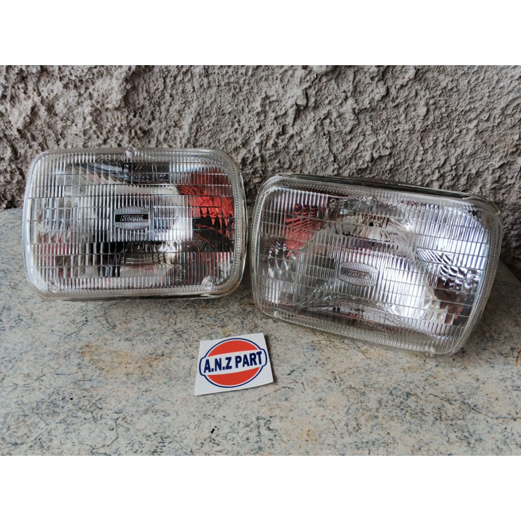 Lampu depan koito kotak seal - Sealed beam - Kijang Super - Kapsul - Feroza Taft - L300