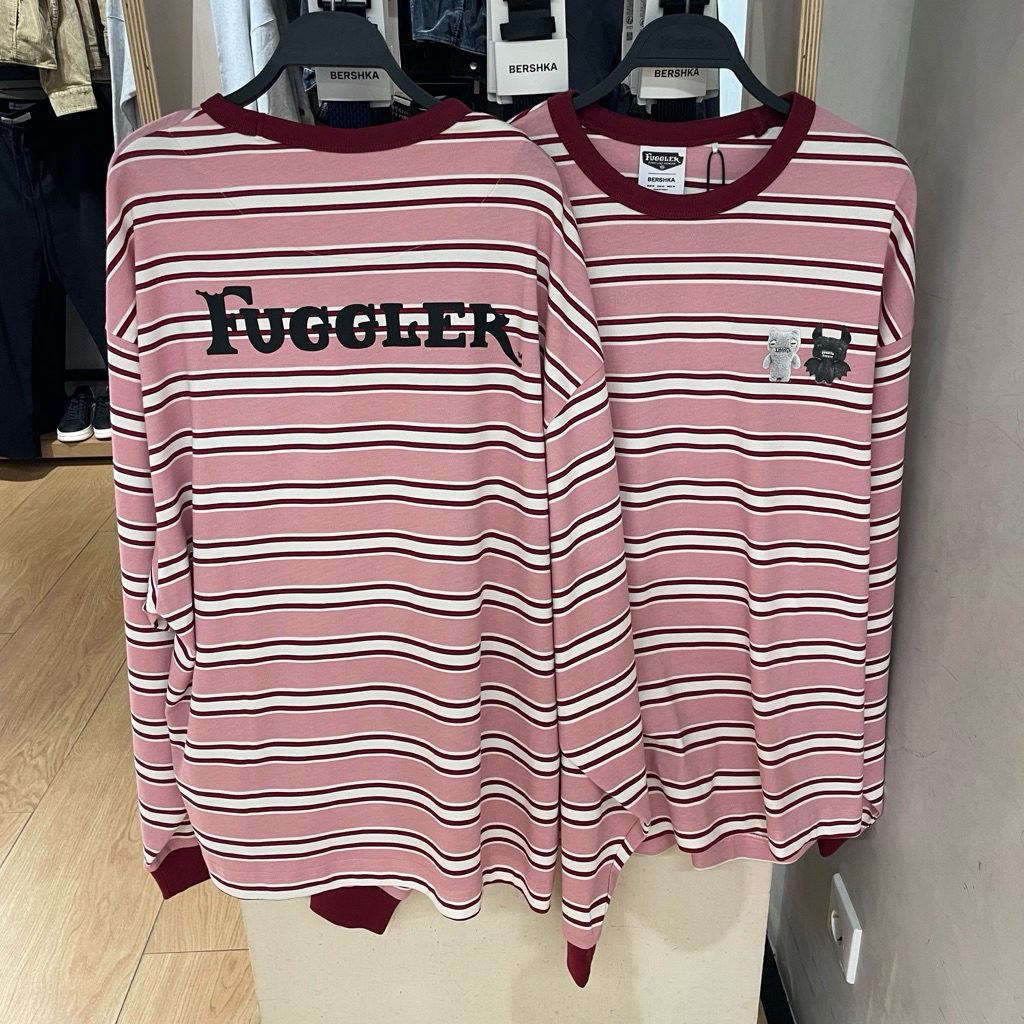 Kaus T-shirt Fugler BERSHKA MEN Jastip (jasa titip)