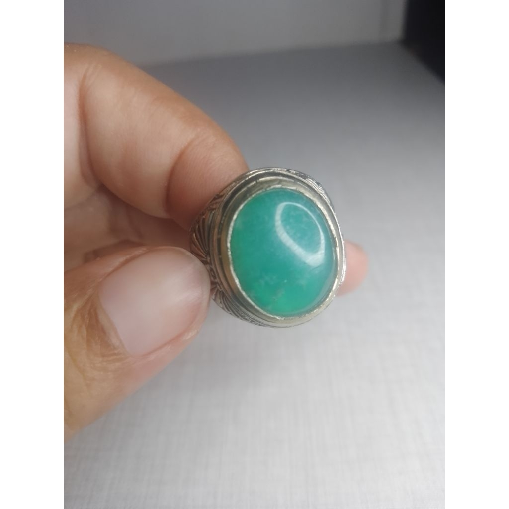batu cincin/batu akik bacan Doko natural asli alam dijamin