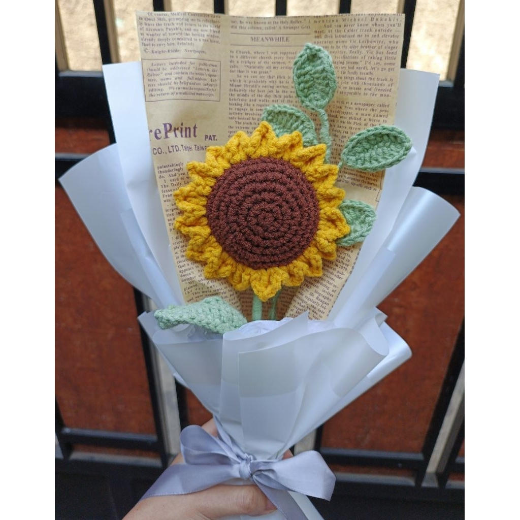 buket bunga matahari 1 tangkai