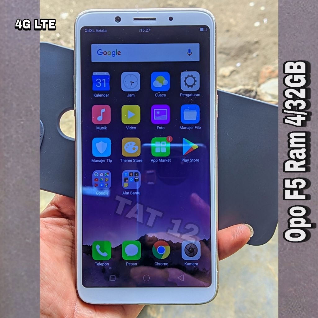 Opo F5 Ram 4GB Internal 32GB Sinyal 4G LTE Second Siap Pakai Normal Berkualitas Dan Bergaransi 