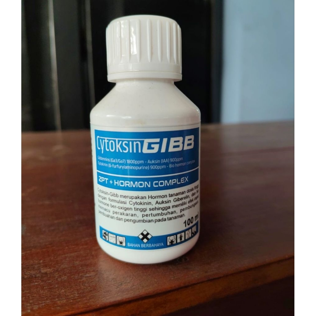 CytoksanGib merupakan zpt , hormon complex 100ml ,untuk tanaman cabai fase vegetatif dan generatif.
