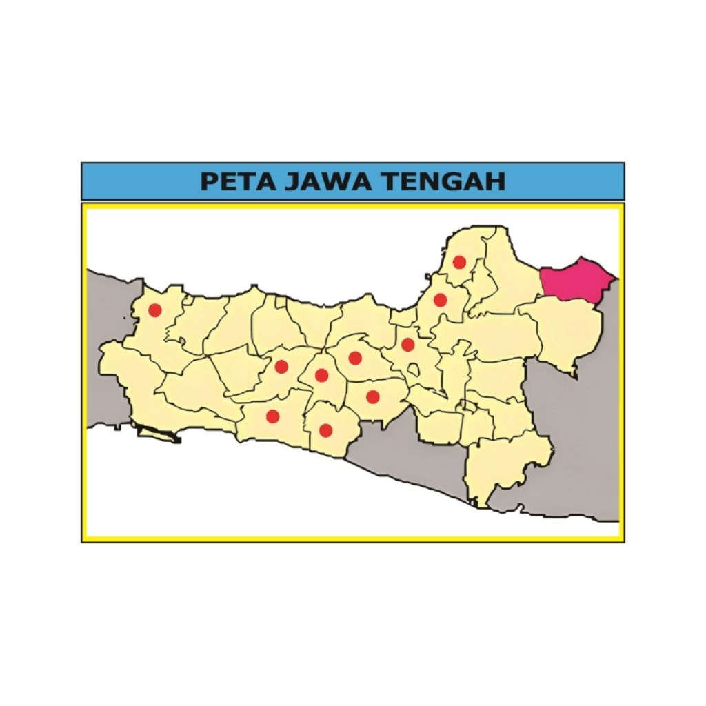 Banner Peta Buta Kompas Jawa Tengah Jateng Pesta Siaga Pramuka 2026