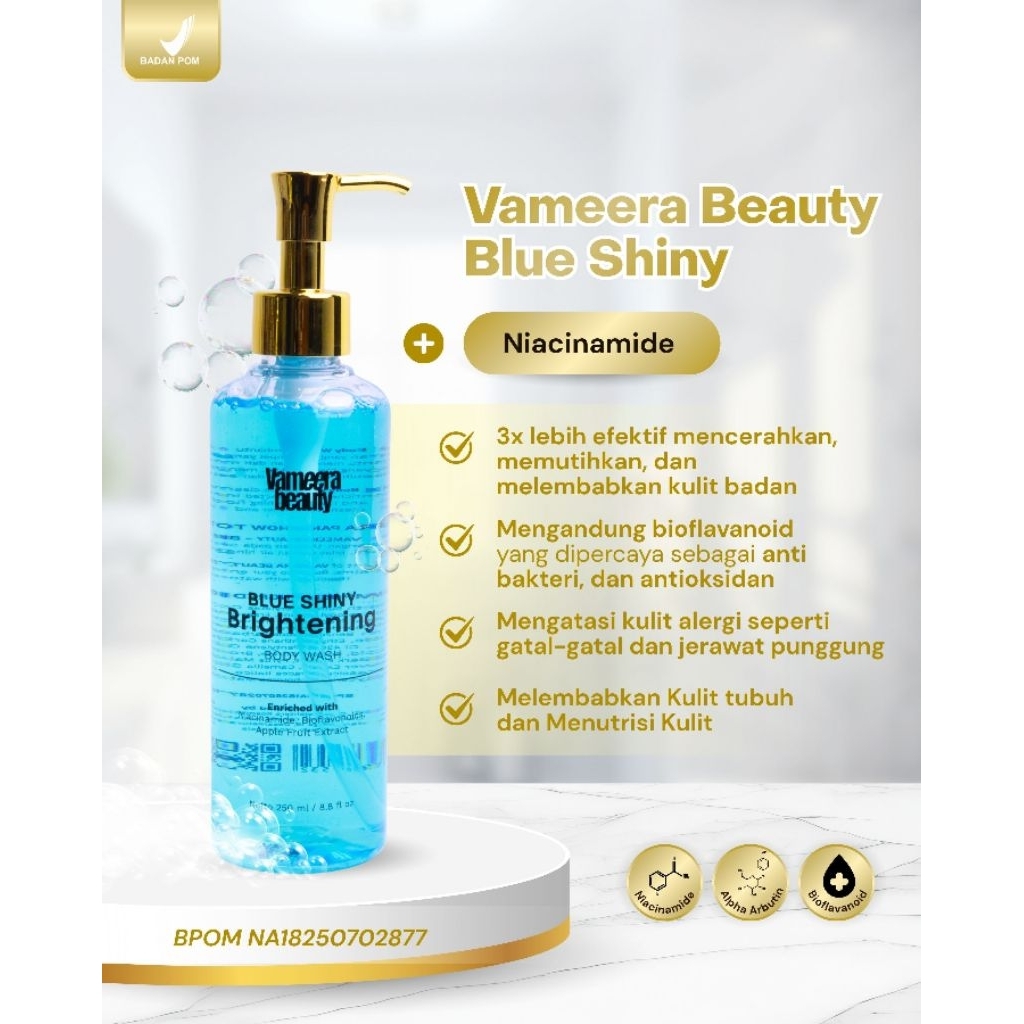 Sabun dosting biru by VM vameera beauty extract whitening
